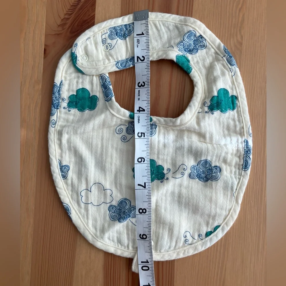 Fin & Vince Breezy Cotton Gauze Baby Bib